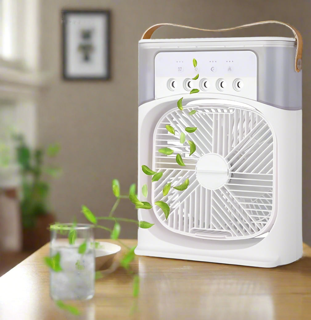 Cooling Fan With Ice
