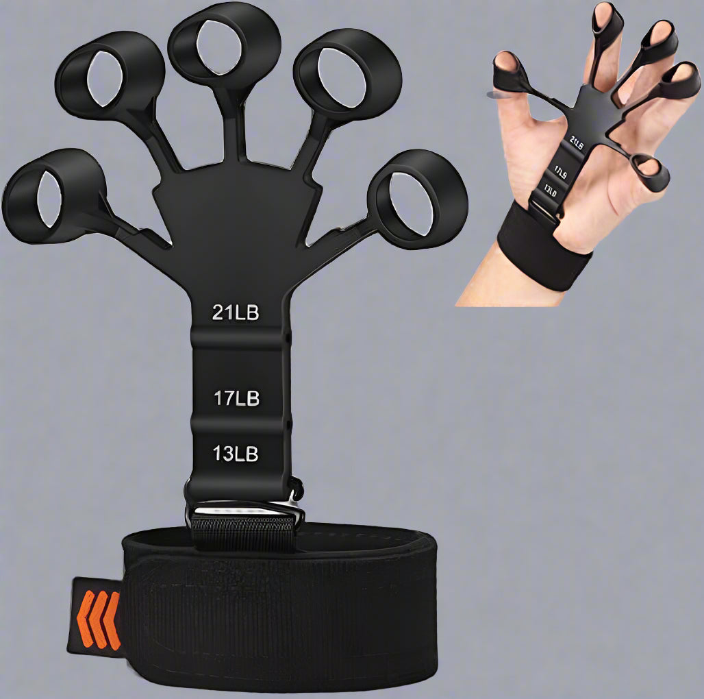 Metal-Hook Grip Strength Trainer
